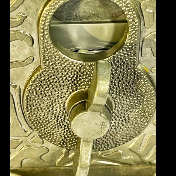 ⭐️HP⭐️VTG▪️JELLY BELLY▪️Glass Metal Carousel Candy Dispenser Gum Ball Machine - Picture 10 of 12